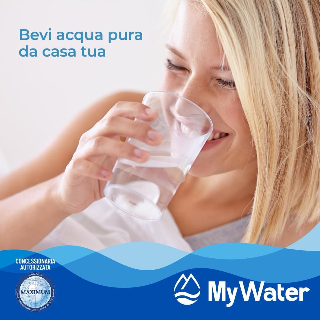 Bevi acqua pura da casa tua